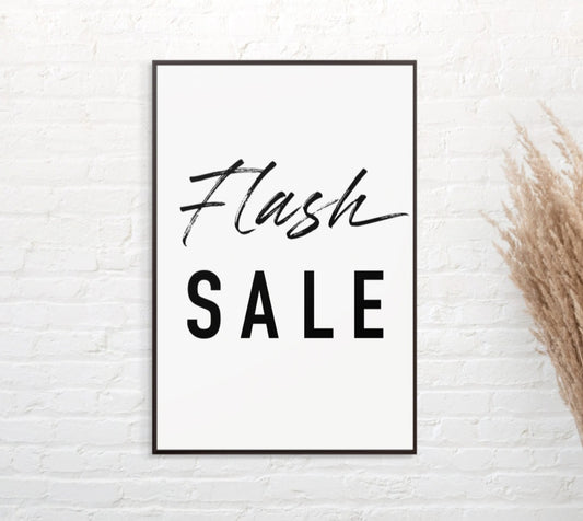 Flash Sale!